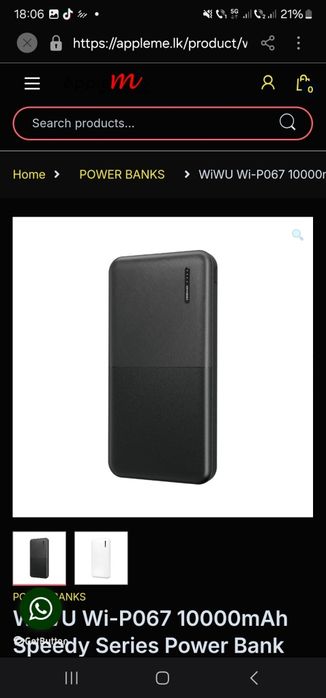 Ocazie ! Bateri Externe  power bank 
Informații despre produs: 
Capacitate: 10000 mAh.
Caracteristici cheie: Durată lungă