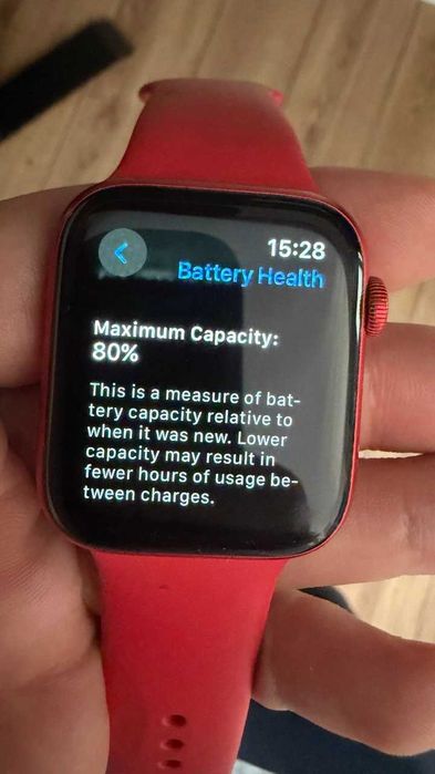 Apple Watch 6 Red GPS 44mm
