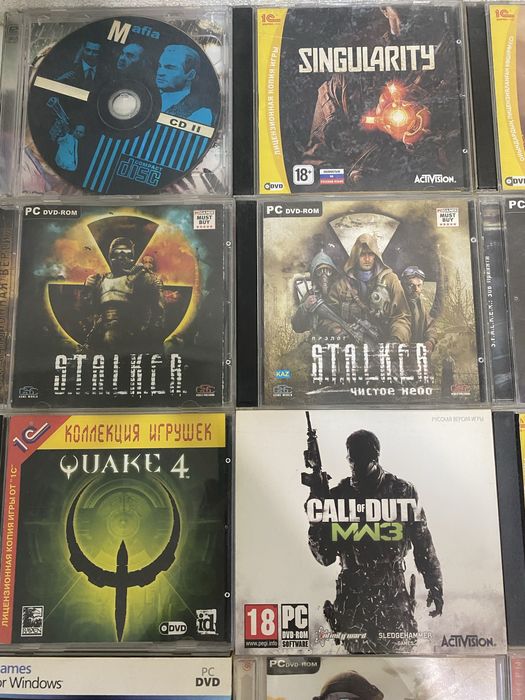 Продам диски с компьютерными играми.