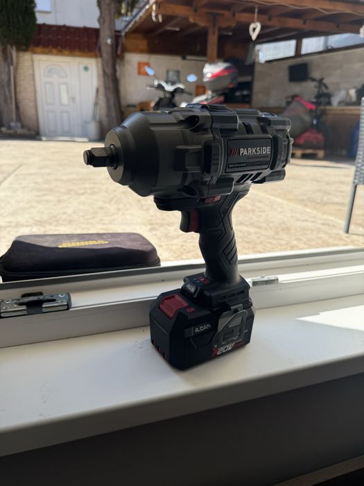 Гайковерт парксайд черен