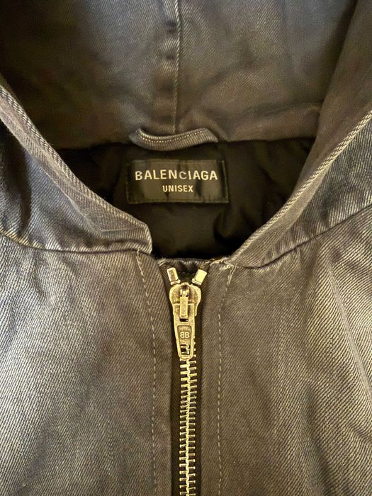 Balenciaga Bomber Denim