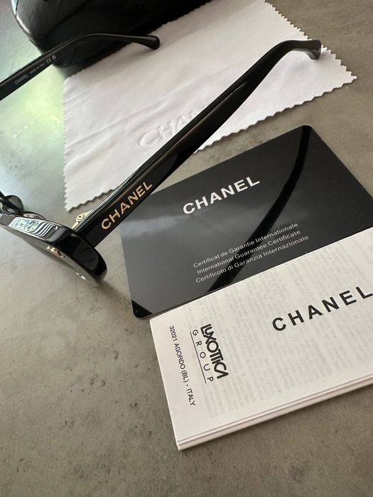 Слънчеви очила котешка форма Chanel