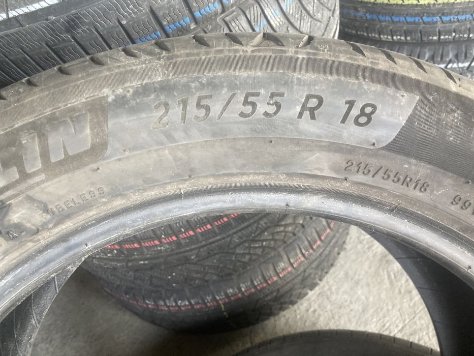 Anvelope Michelin set 2 buc 215/55 R 18 Dot 2021
