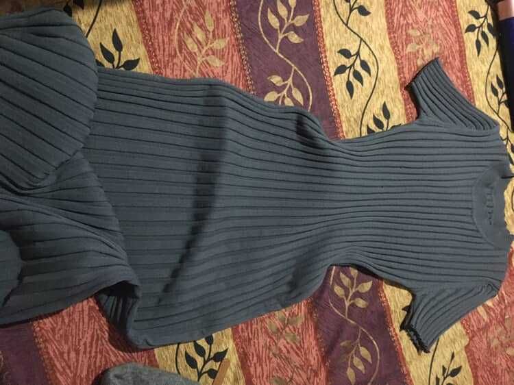 трикотажное платье