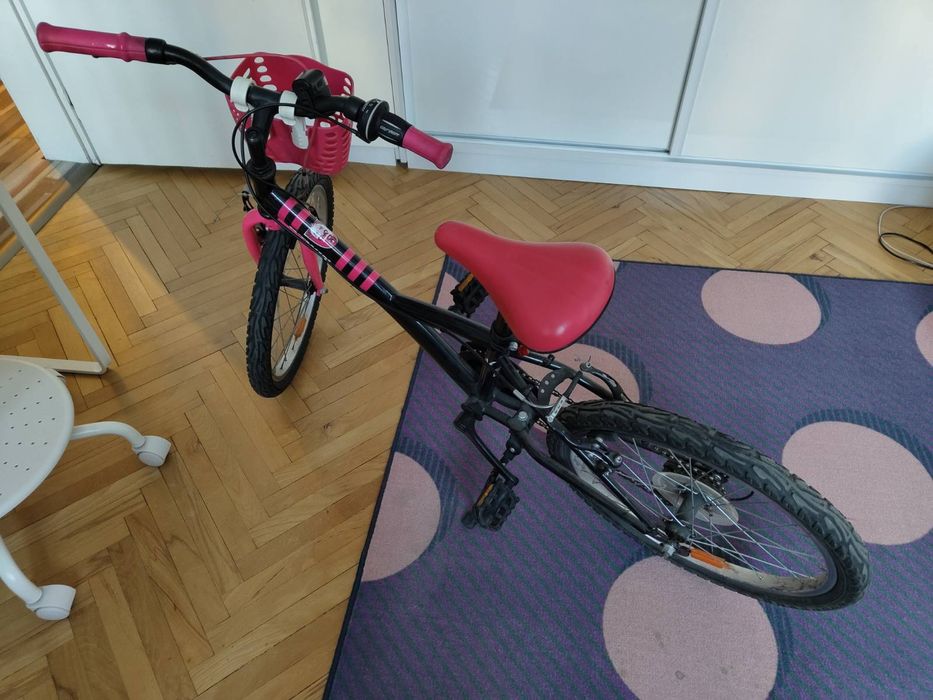 Детско колело Decathlon B'TWIN MISTIGIRL 320 20-Inch Kids' Колело