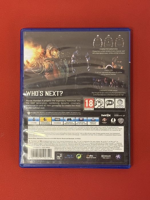 Mortal Kombat X - ps4