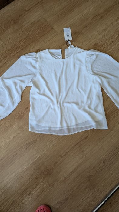 Бяла блуза/риза OBJECT /НОВА/
