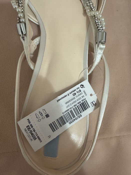 Balerini Next Bridal măr. 40 – NOI