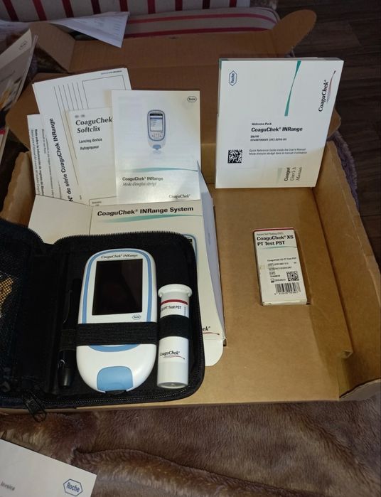 Aparat coagulometru INR - CoaguCkeck INR Range