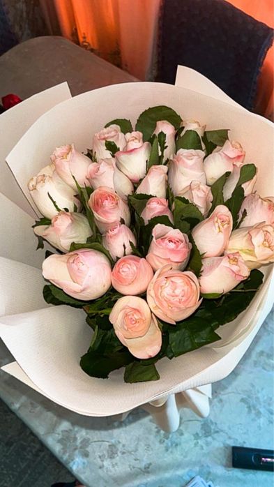 Цветы свежие 25шт