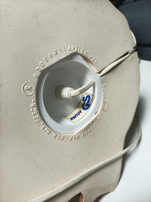 Стара нощна нощтна лампа играчка гумена ретро декорация