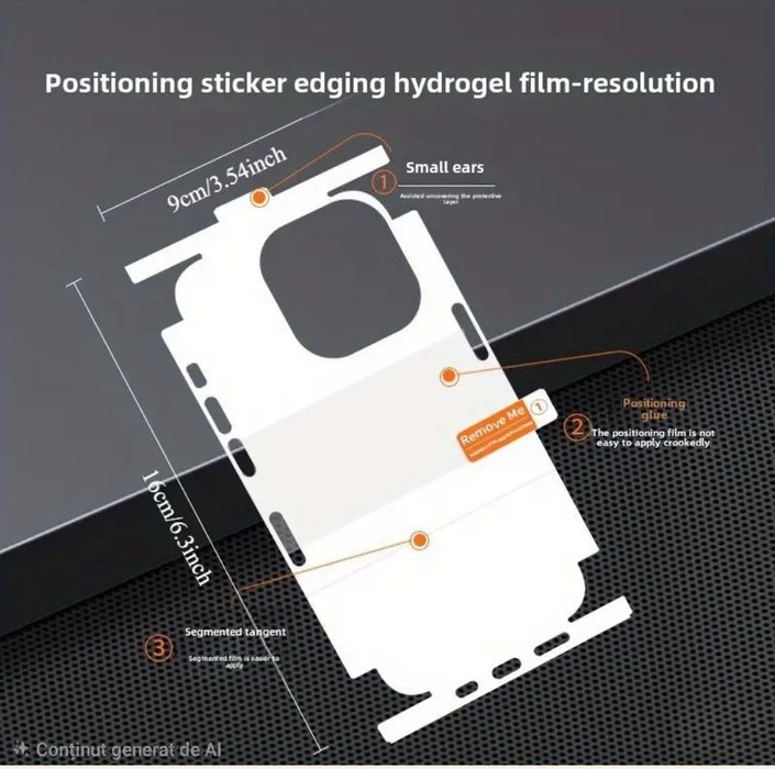 Folie de protecție 360 pentru Samsung S25 Ultra