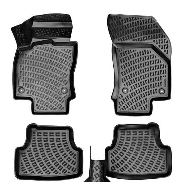 Гумени стелки Тип ЛЕГЕН за Skoda Yeti / Rapid / Fabia / Karoq / Kodiaq