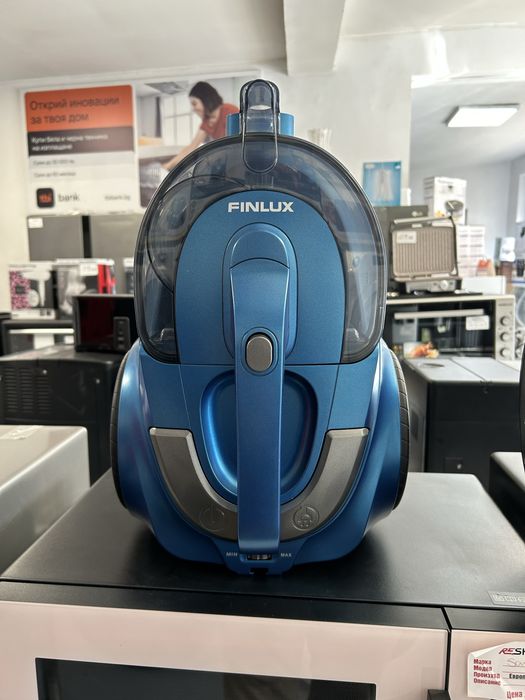 Чисто нова Прахосмукачка Finlux с контейнер 2 години гаранция