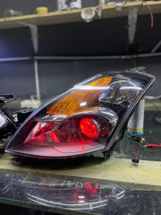 Nissan Altima tuning fara bi led