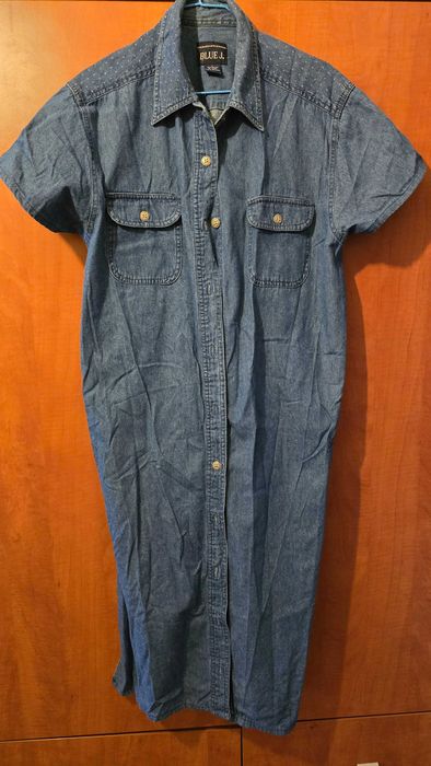 Blue J, Rochie de damă din denim, bleu, masura L