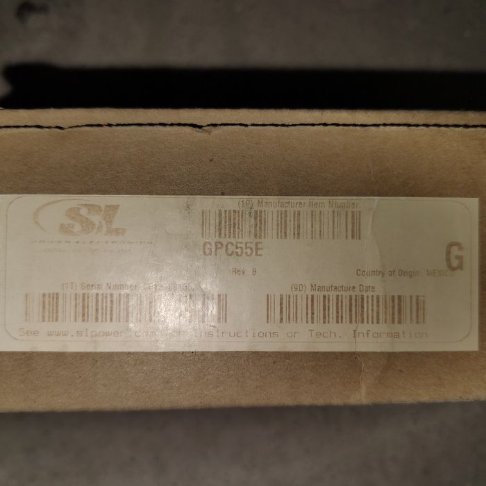 Новый источник питания GPC55E