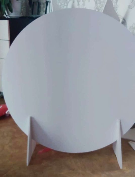 Фотозона мольберт Ақ жол Корзина