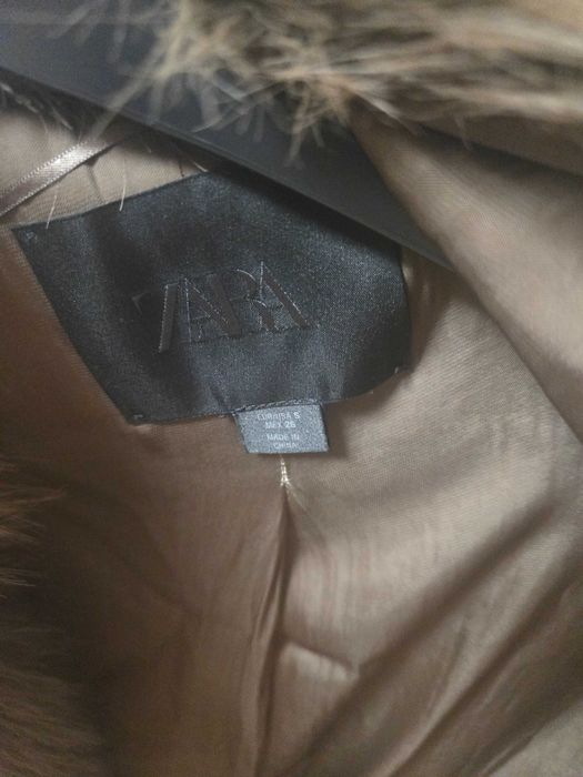 Зимно пухено яке Zara