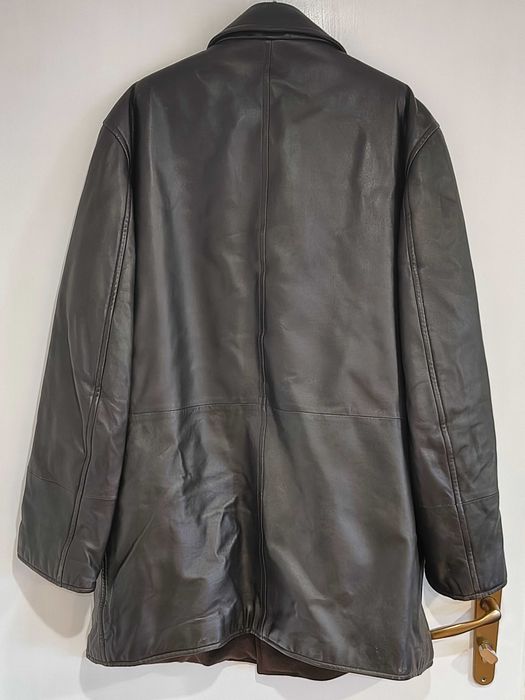 Яке от естествена кожа