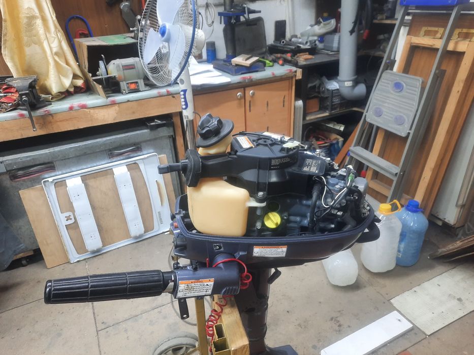 лодочный мотор Ямаха 6лс.4 такта -6