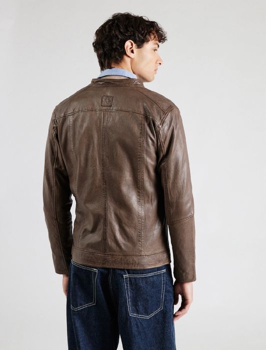 Freaky Nation Leather Jacket ОРИГИНАЛНО мъжко яке/естествена кожа  L-M