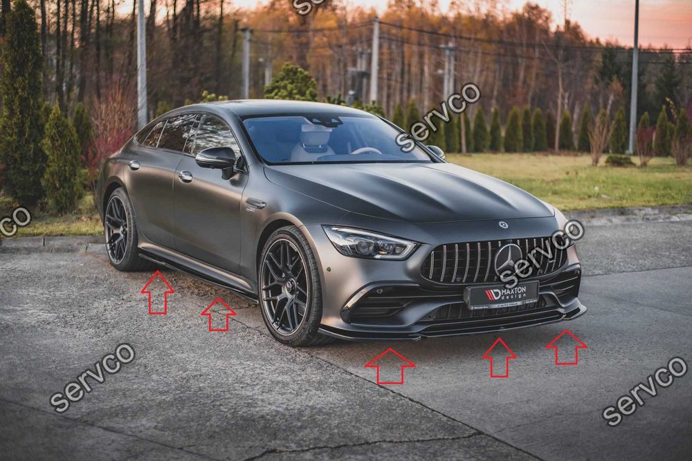 Pachet Body kit Mercedes AMG GT 53 4-Door Coupe 2018- v1 - Maxton
