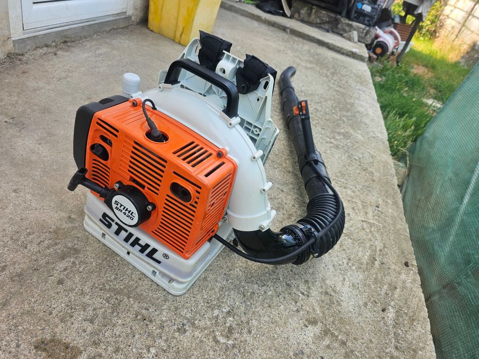 STIHL BR 420 Професионална Моторна Духалка. Като НОВА.