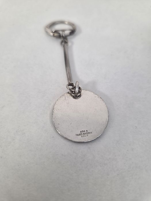 Breloc din argint 830 si 830 David Andersen Oslo