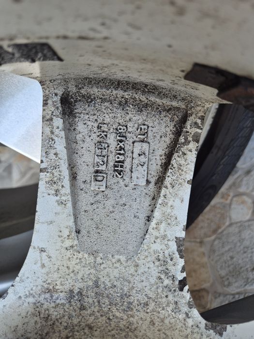 Джанти 5×12  18ка Audi  Mercedes Skoda Seat WV и гуми Continental.