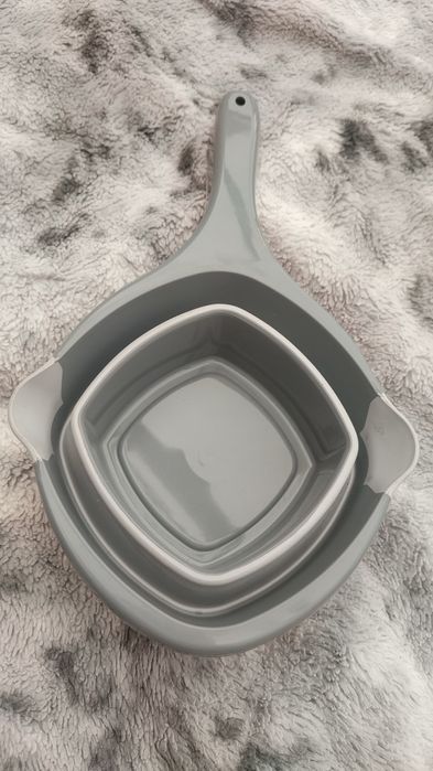 Сгъваемо канче сив цвят