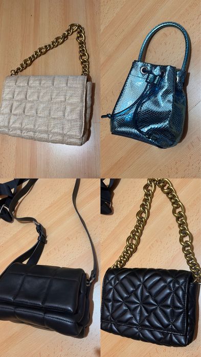 Дамска чанта Zara, Mango, H&M и др. ВСИЧКИ ЧАНТИ ЗА 65€