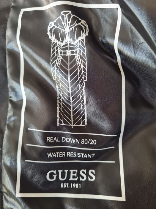 Guess geaca editie lux,  impermeabila, cu puf