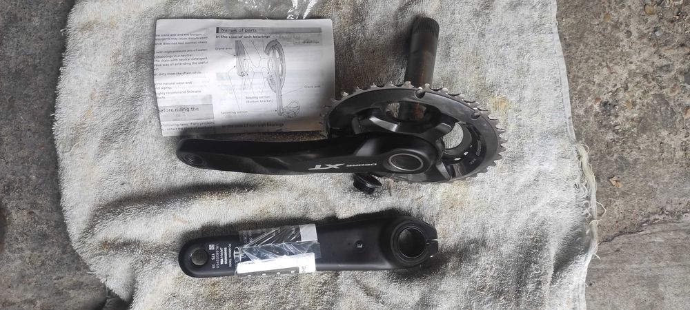 Курбели 2x10 Shimano deore xt m8000