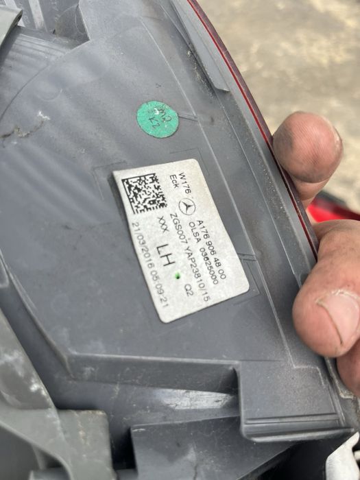 Стоп Мерцедес А класа w176 stop A clasa 2015-18 Mercedes benz диодни