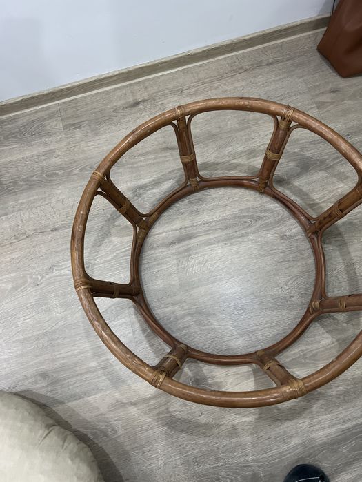 Papasan fotoliu din ratan rattan natural