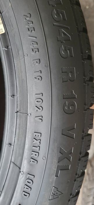 4 anvelope 245 45 19 continental ts 850 noi