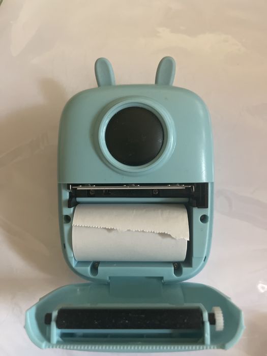 Мини-принтер Miniprinter x7 голубой за 3500тг