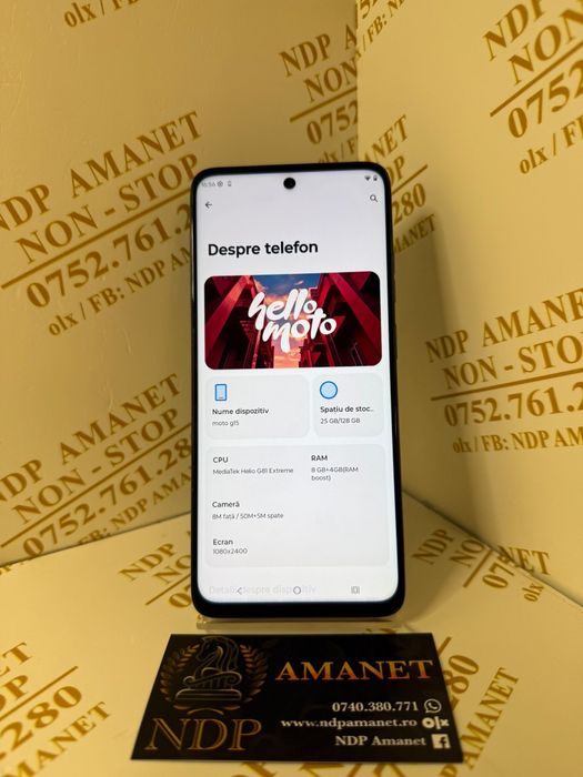 NDP Amanet Braila Moto G15( 45965)