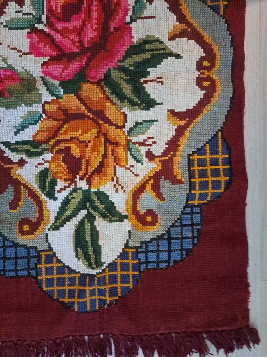 Carpeta perete de lana, manufacturata