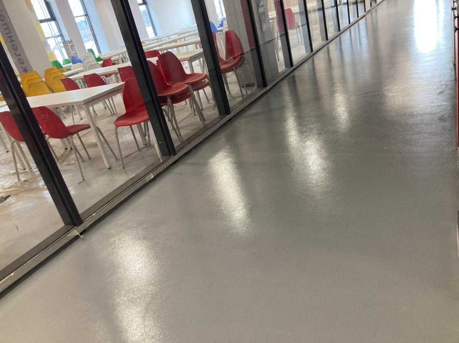 Полимерные, эпоксидные, полиуретановые антистатичные топпинговые полы