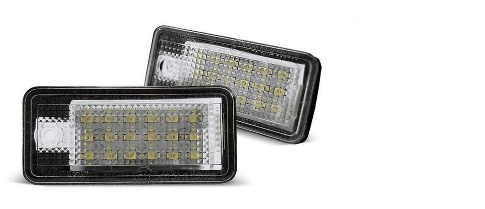 Плафони ЛЕД за заден номер на АУДИ / AUDI A3,S3,A4,S4,A6,S6Q7