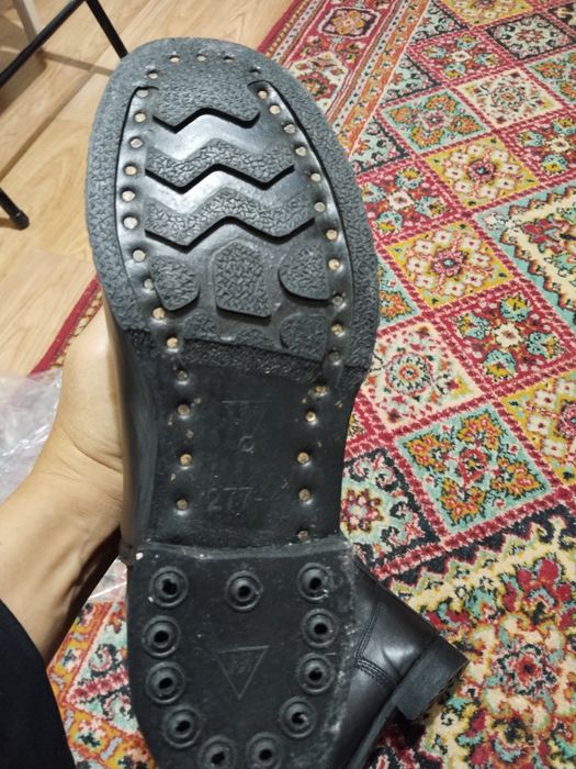 Хромовые офицерские сапоги