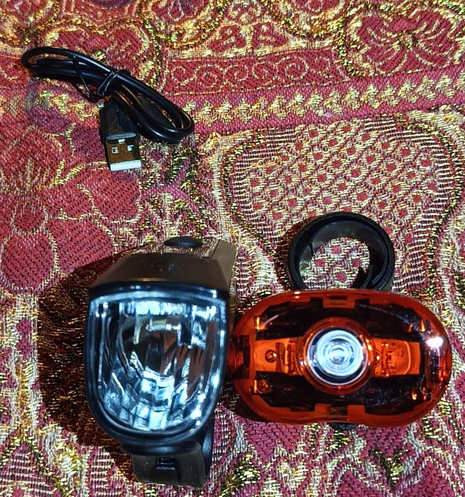 Set far bicicleta acumulator + stop spate