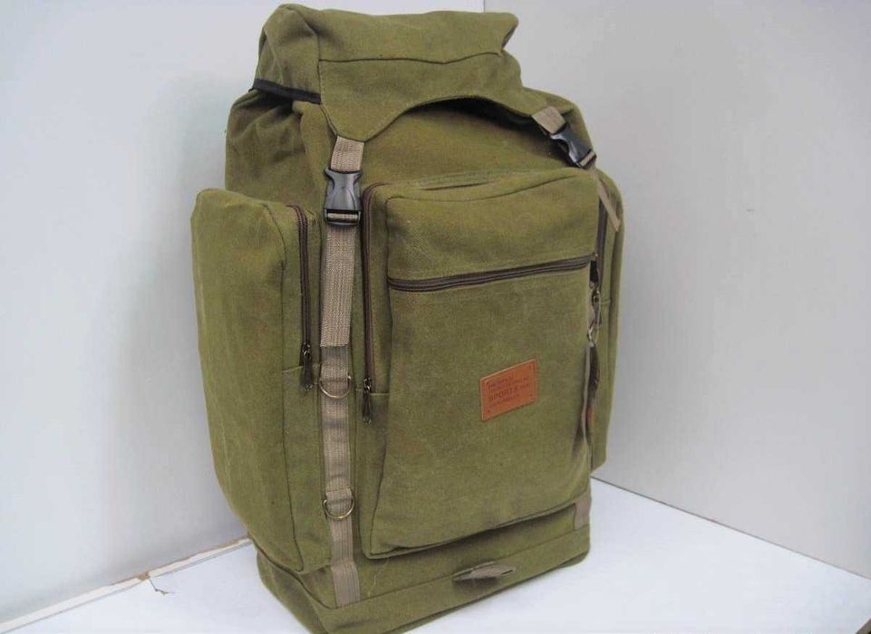 Rucsac mare din panza groasa - dimensiuni 55 x 33 x 20 cm