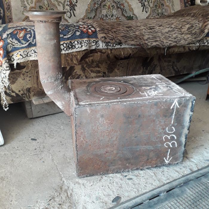 Продам железную печь