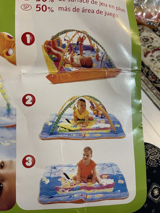 Детский игровой коврик 0+ Tiny love