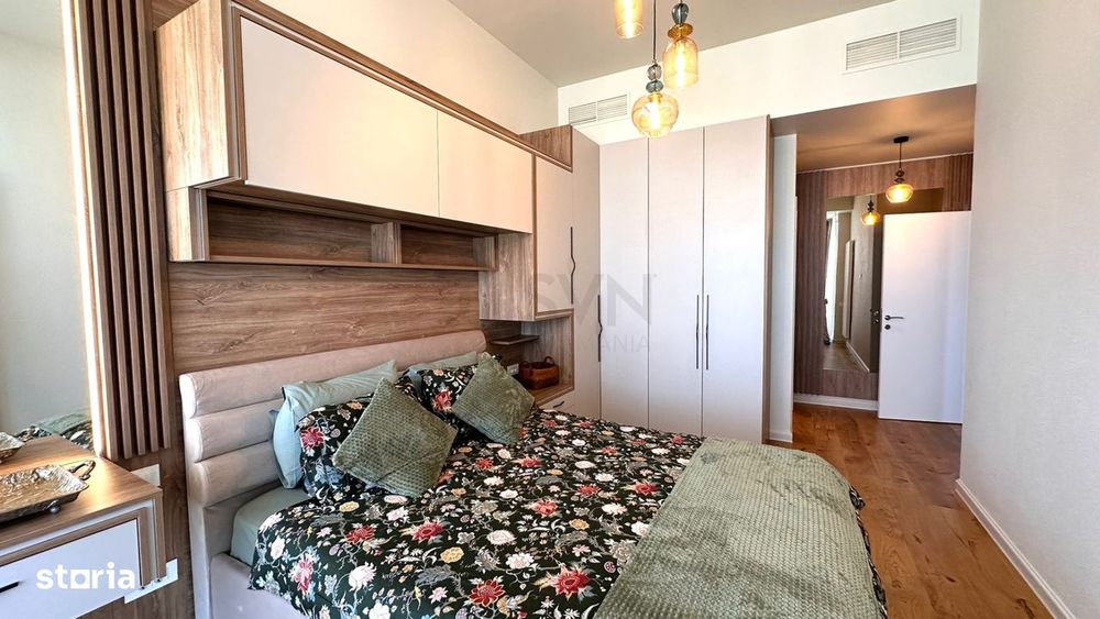 Apartament 2 camere complet mobilat Aviatiei metrou