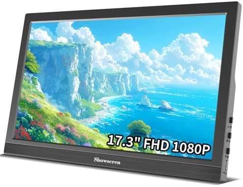 Showscreen преносим монитор 17.3″ Full HD 60Hz с говорители