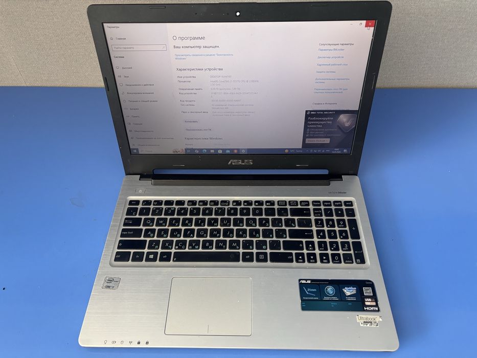 Ноутбук Asus k56cb